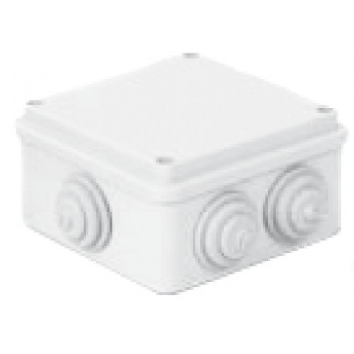 KLEMSAN 690212 Распределительная коробка с заглушками IP54 -квадратная KJBS 1010 Halogen Free