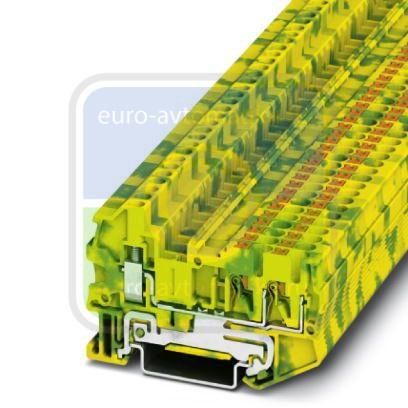 Phoenix contact 3209517 PTU 2,5-TWIN-PE Клемма защитного провода