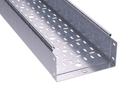 DKC 35333INOX Лоток перфорированный 200х100 L2000, нержавеющий
