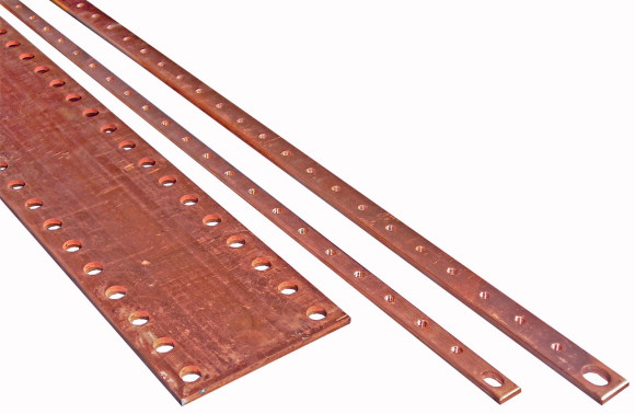 Шина с резьбой , 573A ,ДхШхВ = 30x1000x10 мм , резьба M8 (BPZ-BB/T-30/10/1000)