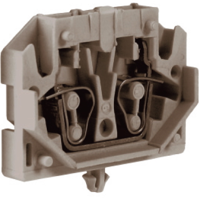 DKC ZHP160GR HPC.2GR(Ex), мини зажим, проходной 2,5 кв.мм серый