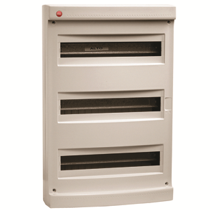 DKC 83654 Щиток настен. без дверцы, 54(3Х18) мод.,IP40