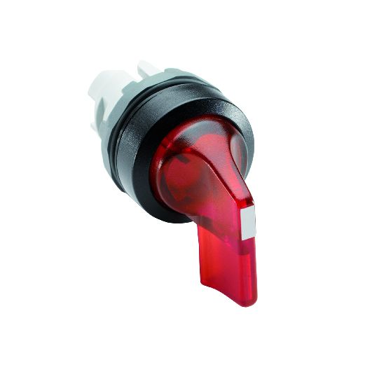 ABB 1SFA611214R2103 Переключатель M3SS5-21Y (длинная ручка) желтый 3-х позиционный с подсветкой (только корпус) с возвратом в среднее положение