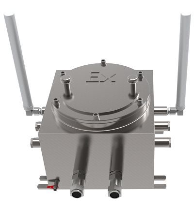 Kyland Точка доступа KyAir800F 330010039 Industrial explosion-proof Dual Radio 2.4G +5GHz Concurrent Wireless AP/Client/bridge, 802.11a/b/g/n/ac/ax WLAN, data retes up to 5373Mbps,IP66 Enclosure, support 802.3at PoE power supply,support KyAir3006 wireless