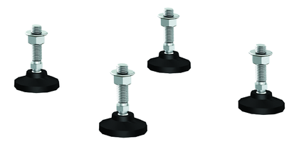 DKC R5A45 Ножки регулируемые для напольных 19" IT-корпусов ДКС серии CQE, М12 x  50мм, 4шт