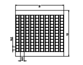 SUPU TMB5.2-120/W Маркировка клемм TU/TP/TC, сеч.2.5мм2, шир. 5.2мм с нумерац. W, шт