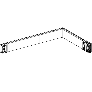 Schneider Electric KSA400DLC4CF СЕКЦИЯ УГЛОВАЯ НА ЗАКАЗ 400А, ОГН.БАРЬЕР