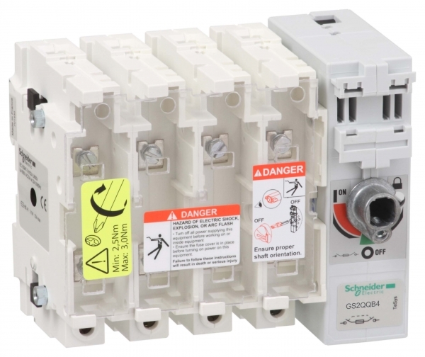 Schneider Electric GS2QQB4 КОРП. ВКЛ-РАЗ-ПРЕДОХ. 4P.400A