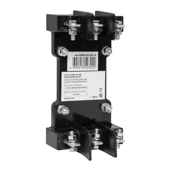 EKF mccb99m-63-pin-3r Панель втычная для ВА-99М 63 заднего присоединения EKF EKF mccb99m-63-pin-3r Панель втычная для ВА-99М 63 заднего присоединения EKF