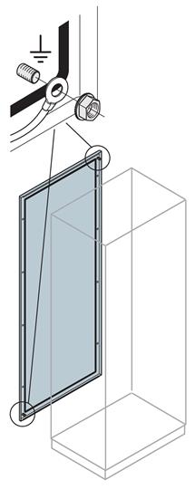 ABB EP2080K Стенка шкафа задняя 2000x800мм ВхШ