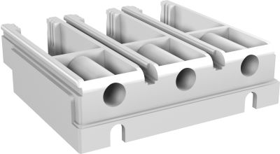 ABB 1SDA066306R1 Адаптеры для крепления выводов стац. выключателя на фикс. части ADP-F-FP PF XT1 4p (компл. Из 2шт)