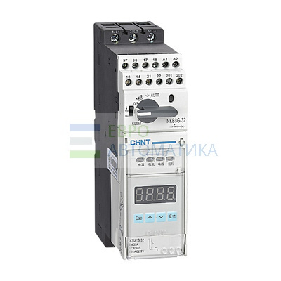 CHINT 513278 Интеллектуальный пускатель с функцией управления и защиты NKB8G-12 3A-12A 380В (R)