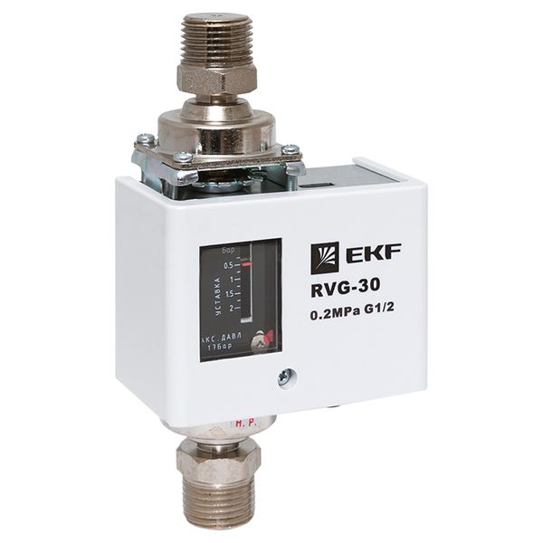 EKF RVG-30-0,2-2 Реле перепада давления EKF RVG-30-0,2-2 (0,2 МПа)