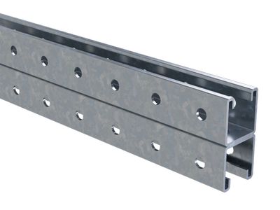 DKC BPD4110 Двойной С-образый профиль 41х41, L1000, 2,5 мм