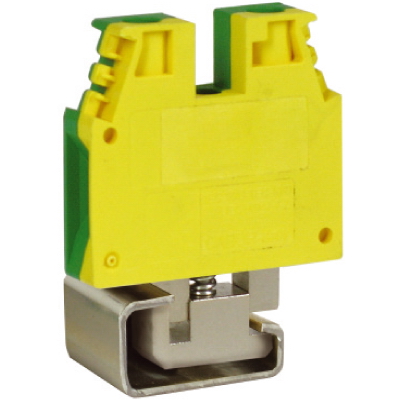 DKC ZTE510 TEC.10/D, зажим для заземления желт.зелен 10 кв.мм