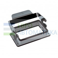 TBLOC 29090S Блочный корпус(кожух) проходной для вставок типоразмера 48B (48); С 1 фиксатором; Низкопрофильный; Серый; Алюминий; IP 65