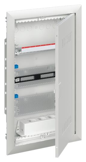 ABB 2CPX031387R9999 Шкаф мультимедийный с дверью с радиопрозрачной вставкой UK636MW (3 ряда)