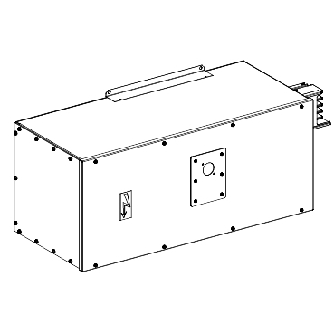 Schneider Electric KSA630ABGD4 СЕКЦИЯ ВВОДНАЯ КОНЦЕВАЯ 630А