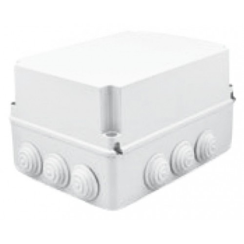 KLEMSAN 690241 Распределительная коробка с заглушками IP54 - высокая крышка KJBS 1010-D Halogen Free