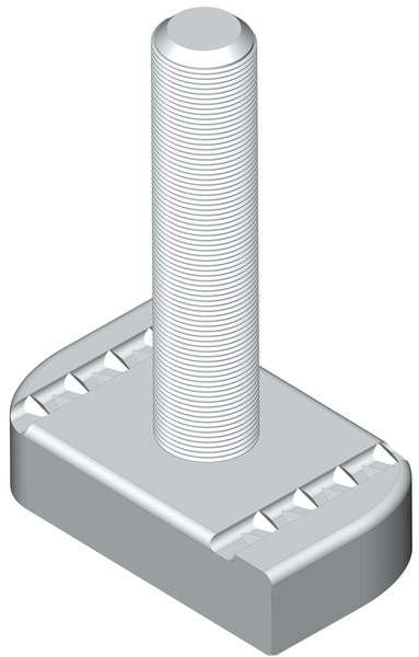 EKF sttbm12x70 STRUT-Т-болт М12х70 EKF