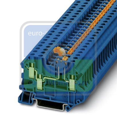 Phoenix contact 3073021 UT 4-TWIN-MT P/P BU Клеммы с ножевыми размыкателями Phoenix contact 3073021 UT 4-TWIN-MT P/P BU Клеммы с ножевыми размыкателями