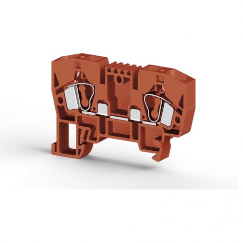 KLEMSAN 306244 Клеммник пружинный 6мм.кв. (красный); YBK6