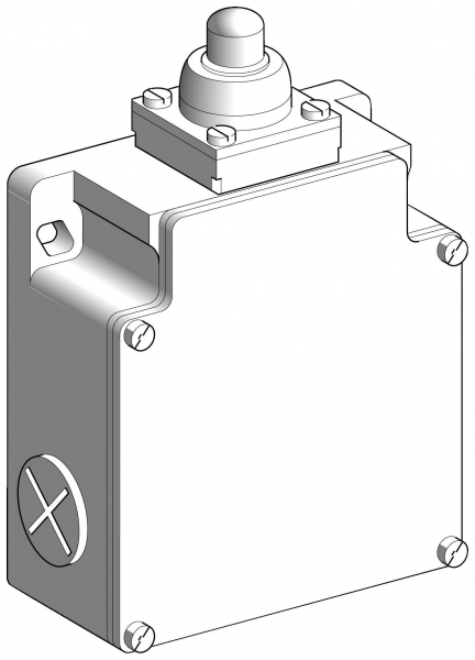 Schneider Electric XCKML510H29 КОНЦЕВОЙ ВЫКЛЮЧАТЕЛЬ, 2 КОНТАКТА