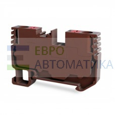 TBLOC 8000298021 - Клеммник на DIN-рейку (Push-in) 6 мм.кв. (коричневый); PFT 6