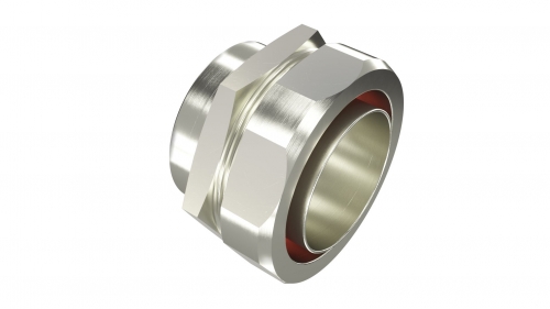 DKC EX6015-3235 Взрывозащищенная Ex e муфта металлорукав-коробка. 35 мм. M32 х1,5Никелированная латунь. IP66/67