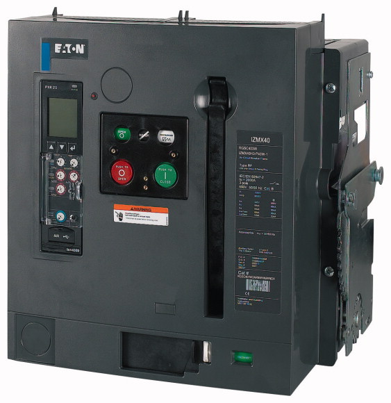 Circuit-breaker, 3 pole, 1600 A, 105 kA, Selective operation, IEC, Withdrawable (IZMX40H3-V16W-1)