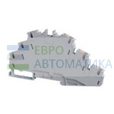TBLOC 8002298198 Клеммник на DIN-рейку трехуровневый (Push-in) 2,5 мм.кв. (серый); PFT 2,5 3P