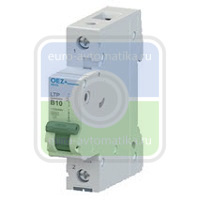 LTP-40B-1 Автоматический выключатель In 40 A, Ue AC 230 V / DC 60 V, характеристика B, 1-полюс, Icn 6 kA