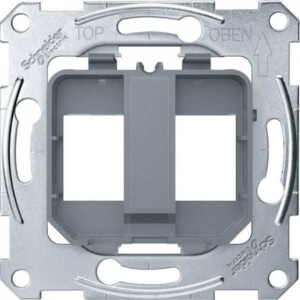 Schneider Electric MTN4566-0080 MERTEN ПЛАТА опорная д/модульного разъема, ПРОЗРАЧНЫЙ, SM