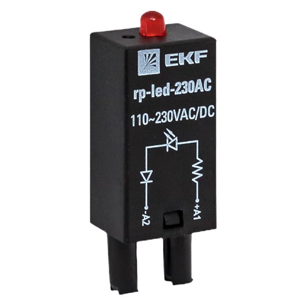 EKF rp-led-230AC Модуль светодиодный 230 VAC для промежуточных реле RP EKF AVERES