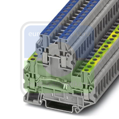 Phoenix contact 3046731 UTTB 2,5-PE/N Двухъярусная заземляющая клемма