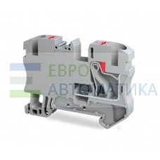 TBLOC 8000298038 - Клеммник на DIN-рейку (Push-in) 10 мм.кв. (серый); PFT 10