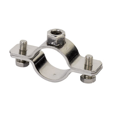 DKC 6040-034 Хомут для тяжелых нагрузок 25-29 мм (3/4"), M8, нержавеющая сталь AISI304