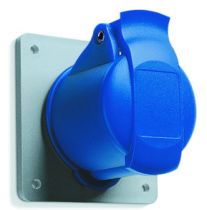 ABB 2CMA193242R1000 Розетка панельная с прямым унифицированным фланцем 232RU6, 32A, 2P+E, IP44, 6ч