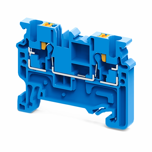 КЭАЗ 331839 Клемма проходная push-in OptiClip CP-2,5-I-BU-24A-(0,2-2,5)-синий