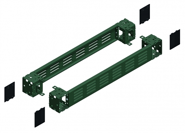 Schneider Electric NSYSPFV6100 ПЕР. И ЗАДН. ПАНЕЛИ ЦОКОЛЯ ВЕНТ. 600x100