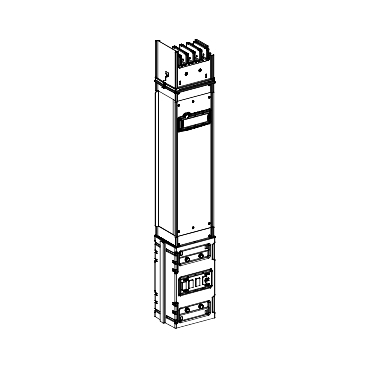 Schneider Electric KSA630ED4081 СЕКЦИЯ РАСПРЕД. ВЕРТИКАЛЬН. 630А, 0,8М