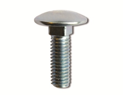 DKC CM010616INOX316L Винт с гладкой головкой и квадратным подголовником М6х16, нержавеющая сталь AISI 316L