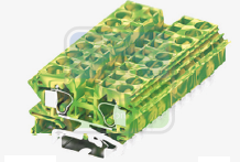 SUPU 210917 Клемма ТА 1-1 заземл., плоско-пруж зажим, с подключением прямого типа, сеч. 10мм2, желто-зел., шт