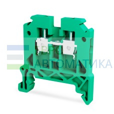 TBLOC 8000099005 - Клеммник на DIN-рейку (Винтовой) 2,5мм.кв. (зеленый);TBL 2,5
