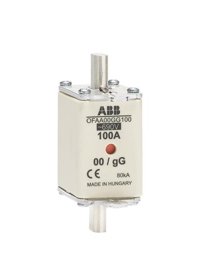 ABB 1SCA022700R9440 Предохранитель OFAA00GG80 80A тип gG размер00, до 690В