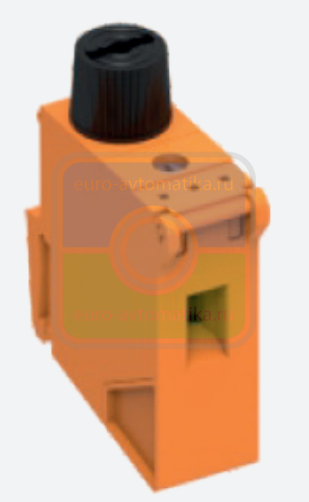 SUPU 620262 Клемма трансформаторная серии TRS, тип 2, сеч. 4мм2, 1 конт., оранж., шт