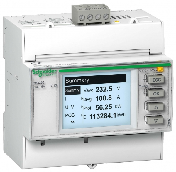 Schneider Electric METSEPM3250RU Поверенный измеритель мощности PM3250 с портом RS-485