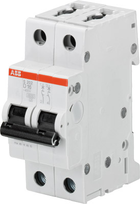 ABB Автомат.выкл-ль 2-полюсной S202 D13 (2CDS252001R0131)