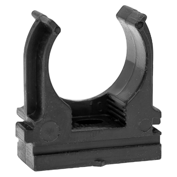 EKF derj-z-25s-black Крепеж-клипса для ручного монтажа d25 мм (100 шт) черная EKF-Plast