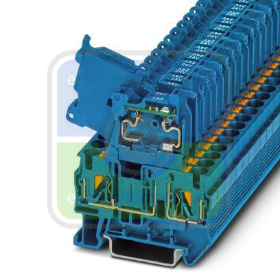 Phoenix contact 3211905 PT 4-HESILED 24 (5X20) BU/BU Клеммы для установки предохранителей